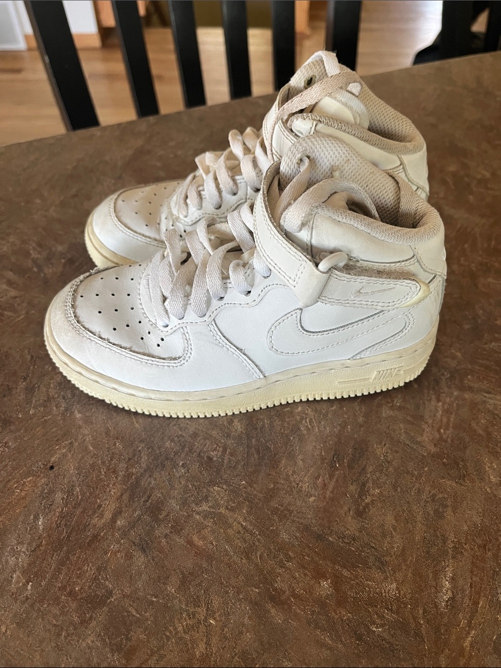 Nike High-Top Sneakers with Strap kids size 11c